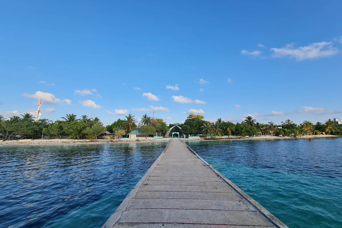 Dhangethi - Maldives local island