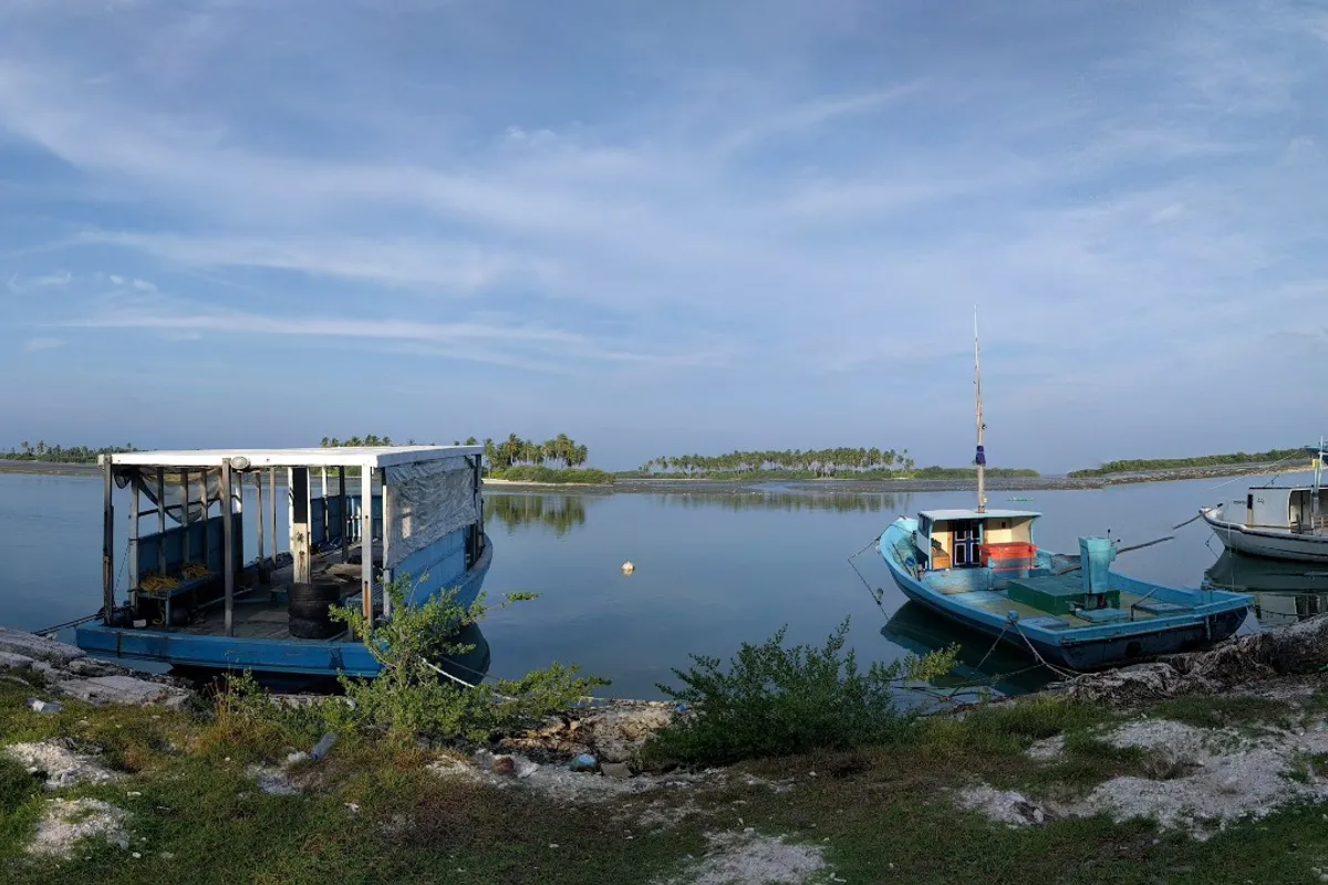 Hithadhoo - Maldives local island