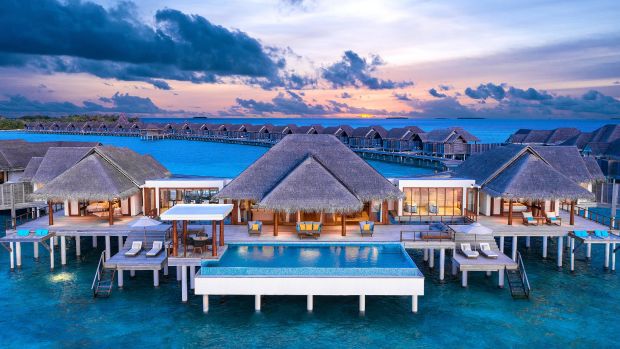 Sunset Beach Pool Villa at Anantara Kihavah Villas