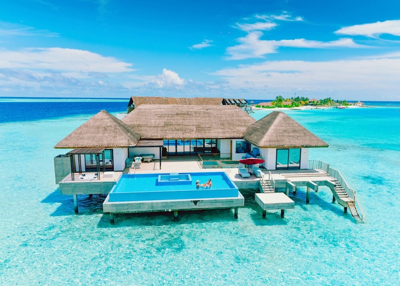 Water Villa With Pool at Baglioni Resort Maldives