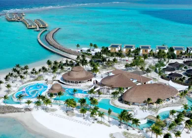 Mirage Beachfront Room with Jacuzzi at Centara Mirage Lagoon Maldives & Centara Grand Lagoon Maldives