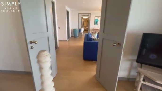 Two Bedroom Lagoon Pool Villa with Slide at Cora Cora Maldives