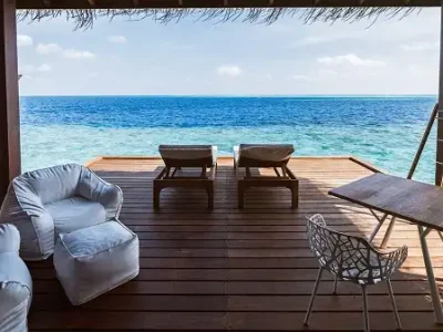 Over Water Villa at Dhiggiri Tourist Resort