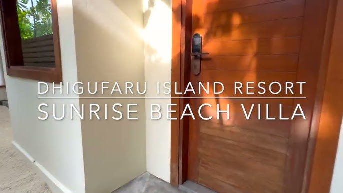 Sunrise Beach Villa at Dhigufaru Island Resort
