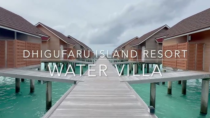 Sunrise Water Villa at Dhigufaru Island Resort