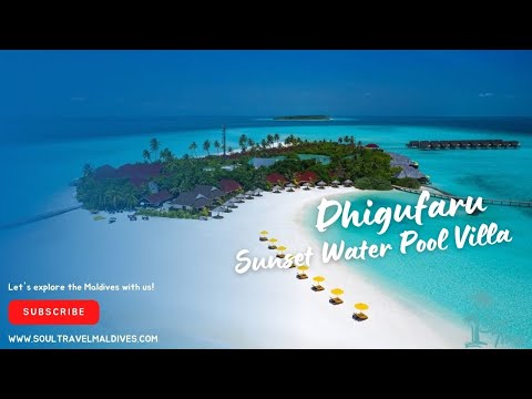 Sunset Water Villa with Infinity Pool at Dhigufaru Island Resort