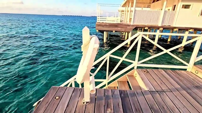 Water Villa with Jacuzzi at Diamonds Thudufushi Beach and Water Villas