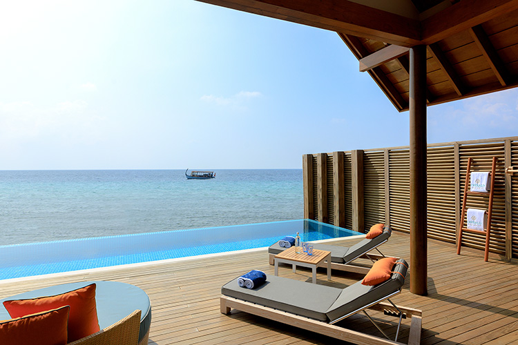 Superior Water Villa with Pool at Emerald Faarufushi Resort & Spa