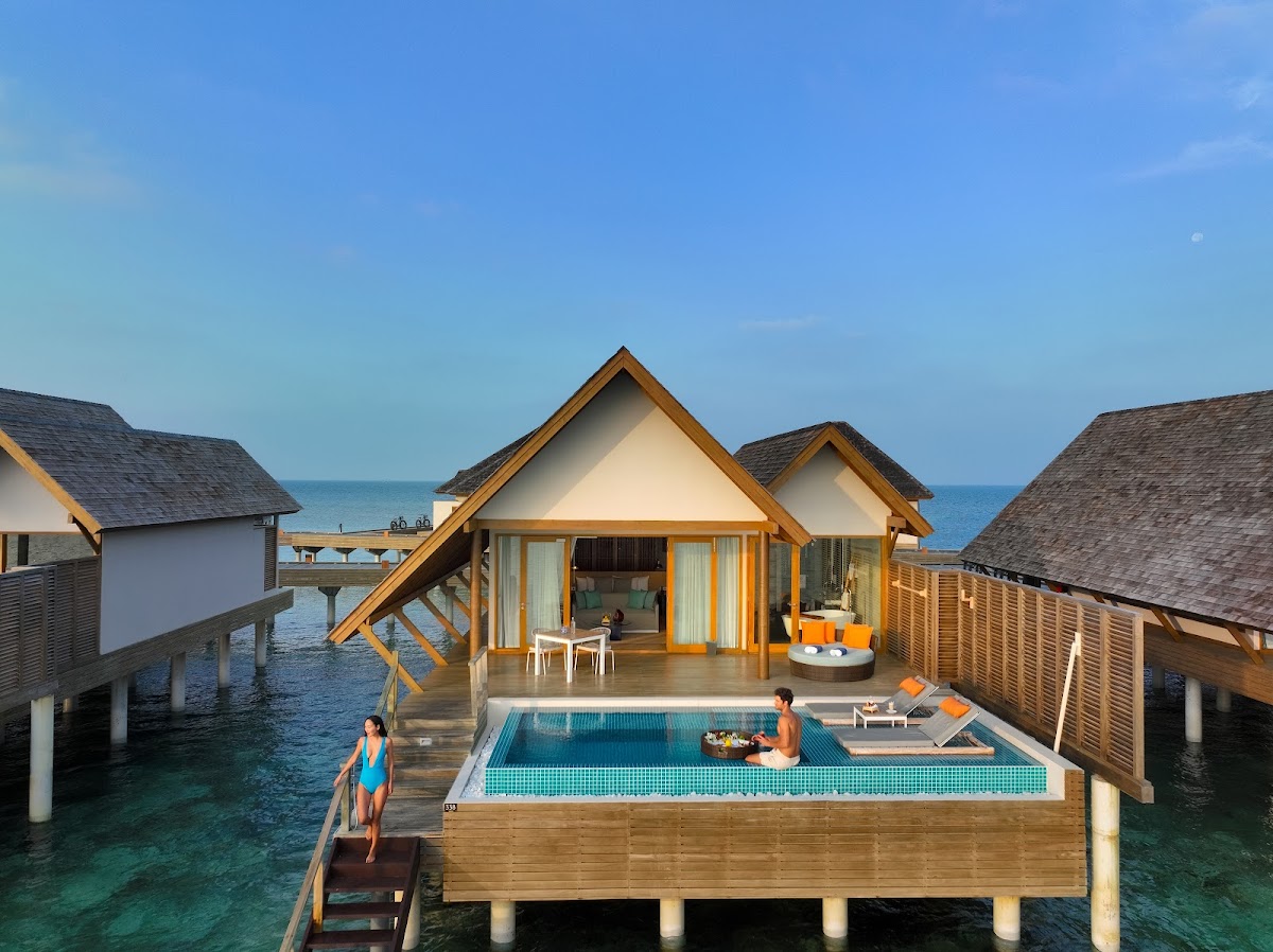Beach Villa with Pool at Emerald Maldives Resort & Spa