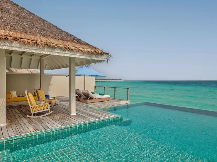 Two-Bedroom Water Villa with Pool at Finolhu Baa Atoll, Maldives