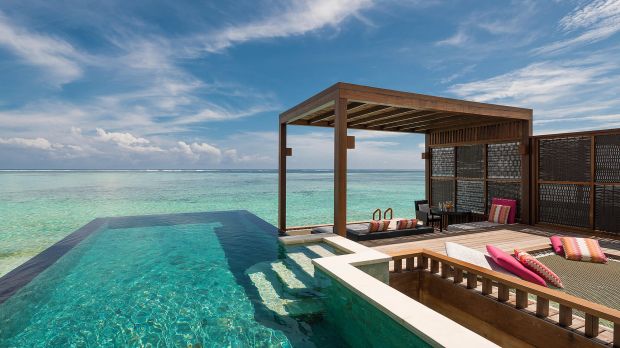 Beach Villa with Pool at Four Seasons Resort Maldives at Landaa Giraavaru