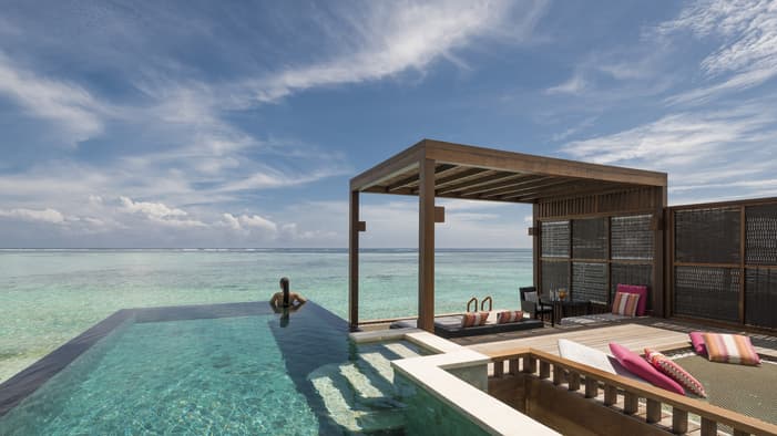 Sunrise Water Villa with Pool at Four Seasons Resort Maldives at Landaa Giraavaru
