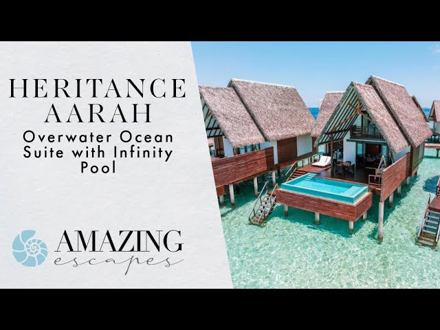 Overwater Ocean Suite with Infinity Pool at Heritance Aarah