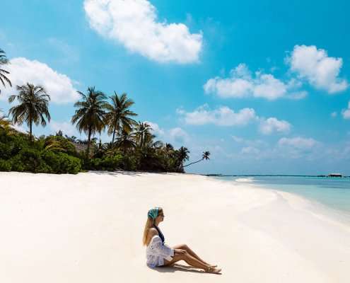 Sunset Beach Bungalow at Innahuraa Maldives Resort