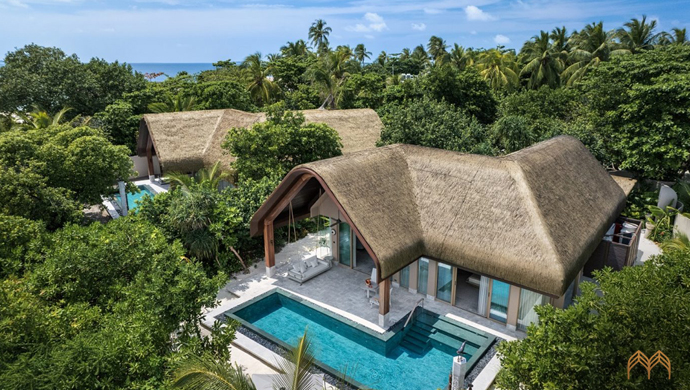 Two Bedroom Wellbeing Beach Pool Villa at Joali Being Bodufushi