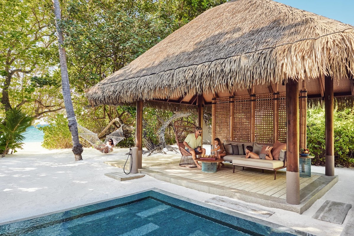 Two Bedroom Beach Villa with Pool at JOALI Maldives