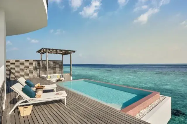 Water Villa with Pool at Jumeirah Maldives Olhahali Island