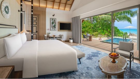 Overwater Pool Villa (Sunset) at JW Marriott Kaafu Atoll Island Resort