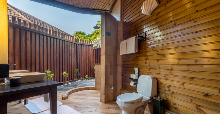 Premium Jacuzzi Beach Villa at Komandoo Island Resort