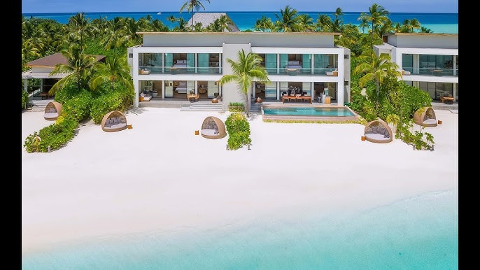 Three-Bedroom Beach Retreat with Private Pool at Kuda Villingili Resort Maldives