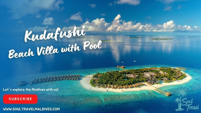 Beach Villa with Pool at Kudafushi Resort & Spa