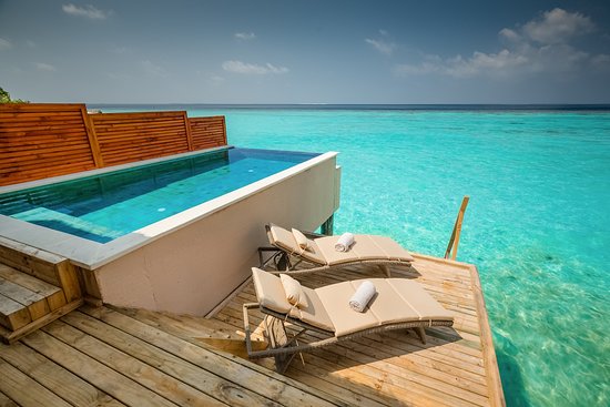 Water Villa with Pool at Kudafushi Resort & Spa