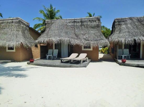 Beach Bungalow at Kuredu Island Resort