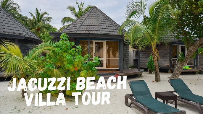 Jacuzzi Beach Villa at Kuredu Island Resort