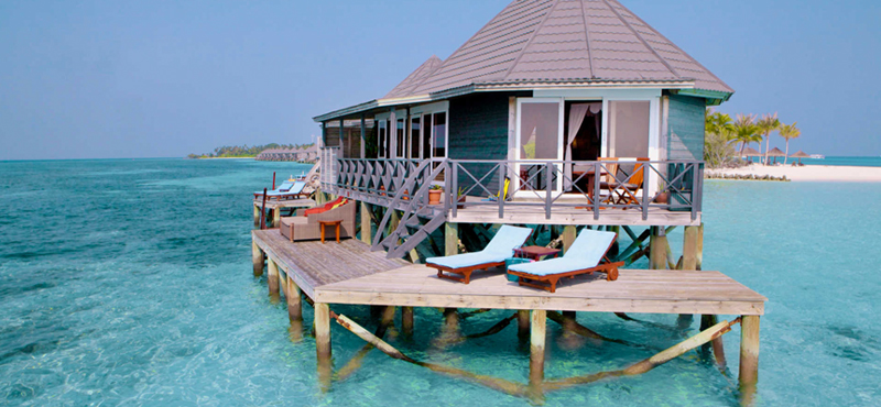 Sangu Water Villa Honeymoon Suite at Kuredu Island Resort