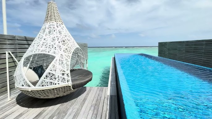 Temptation Pool Water Villa at LUX* South Ari Atoll