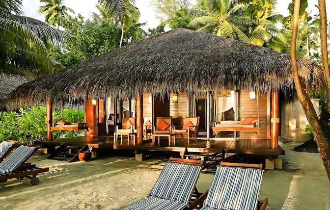 Beach Villa Suite at Medhufushi Island Resort