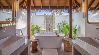 Sunset Suite Villa with Pool at Melia Whale Lagoon Maldives