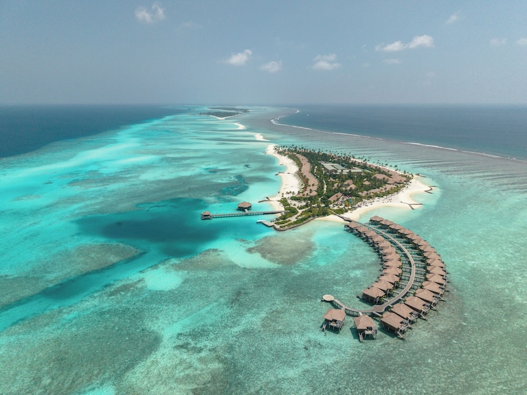Sunset Water Villa at Melia Whale Lagoon Maldives