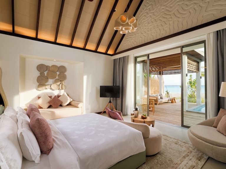 Beach Pool Suite at Meyyafushi Maldives