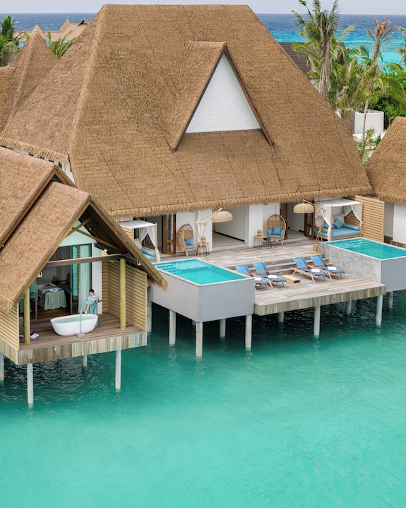 Overwater Villa with Pool at Meyyafushi Maldives