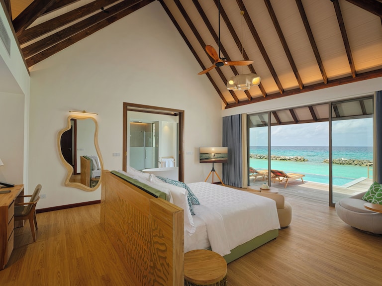 Semi Ocean Pool Villa at Meyyafushi Maldives