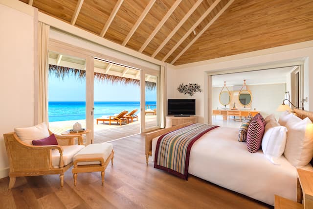 Two Bedroom Ocean Residence with Private Pool at Milaidhoo Maldives