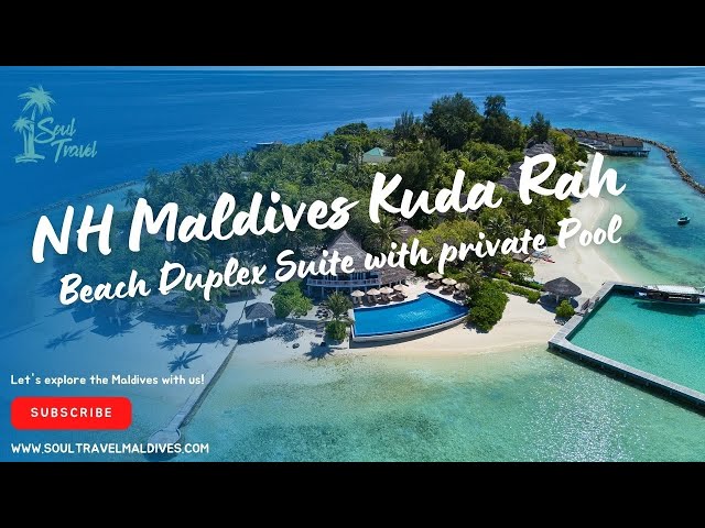 Beach Duplex Suite with Private Pool at nH Maldives Kuda Rah Resort