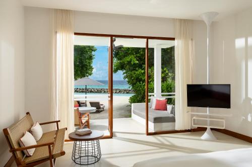 Deluxe Beach Bungalow at Niva Dhigali Maldives