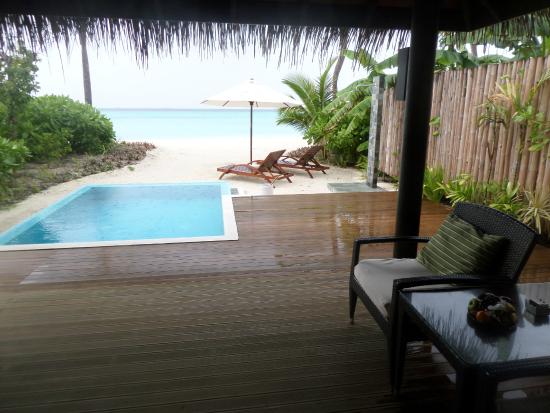 Beach Villa with Pool at Niva Velassaru Maldives