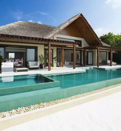 Two Bedroom Beach Pool Pavilion at Niyama Maldives