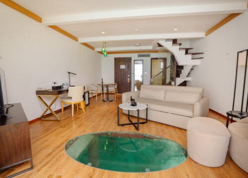 Duplex Overwater Villa with Private Pool at NOOE Maldives Kunaavashi
