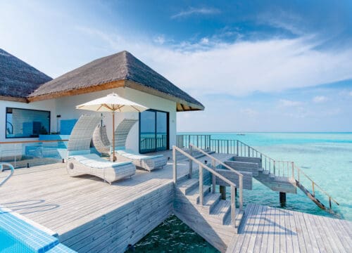 Grand Atlantis Two Bedroom Overwater Villa with Private Pool & Jacuzzi at NOOE Maldives Kunaavashi