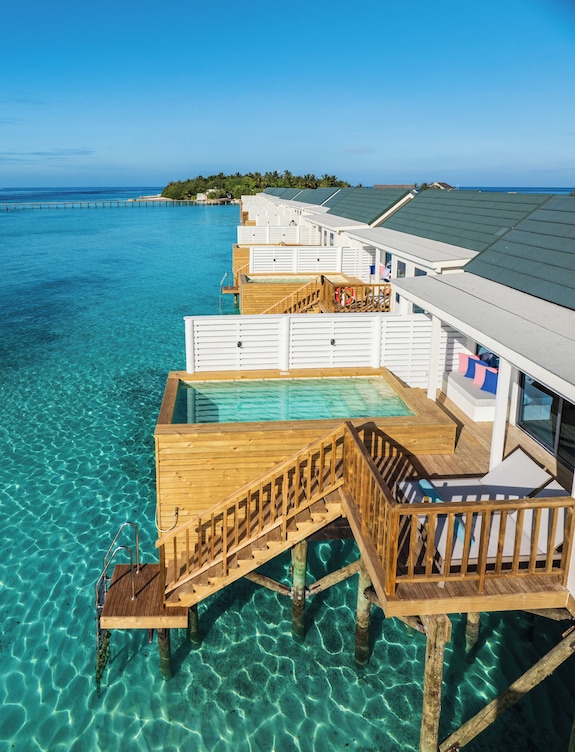 Sunrise Water Villa with Pool at Oblu By Atmosphere at Helengeli