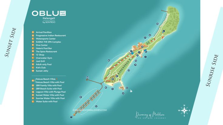 Sunset Water Villa with Pool at Oblu By Atmosphere at Helengeli