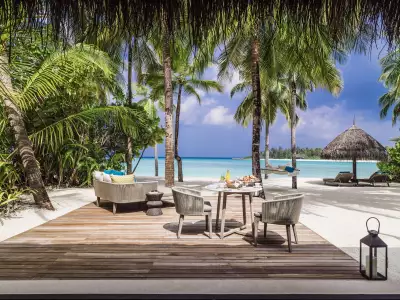 Beach Villa with Pool at One & Only Reethi Rah, Maldives