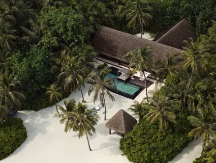 Grand Beach Villa with Pool at One & Only Reethi Rah, Maldives