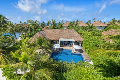 Overwater Pool Villa Sunset View at Radisson Blu Resort Maldives