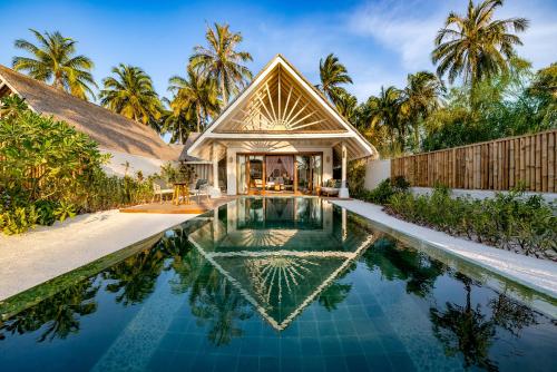 Water Pool Villa with Slide at Rah Gili Maldives