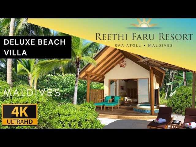 Deluxe Beach Villa at Reethi Faru Resort